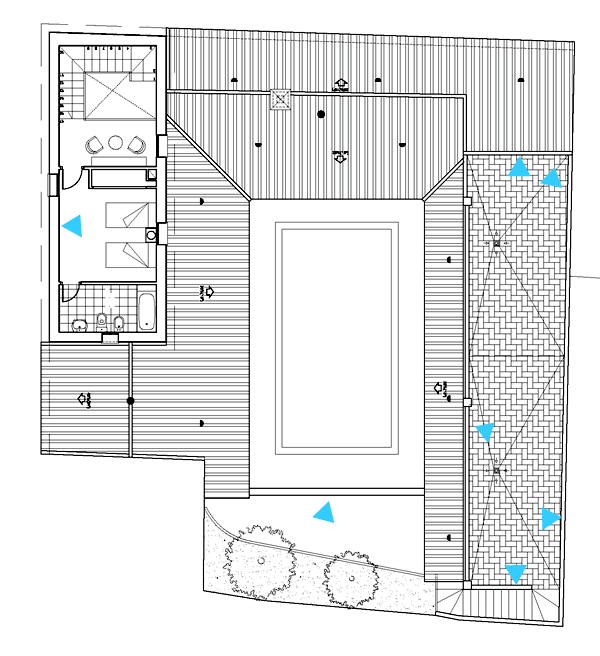 floor plan - first floor, click the blobs to see views
